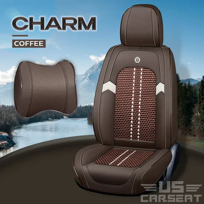 US Nox Full Set Universal Breathable Waterproof Vehicle Leather Cover for Cars, SUV